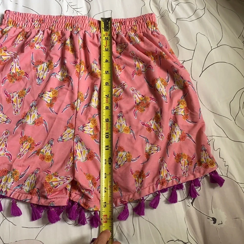 NWT Simply Shouthern Tassle Shorts - Picture 6 of 6